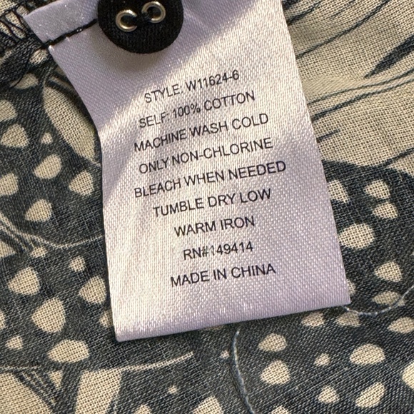 JOHNNY WAS - Paolina - Raglan Yoke Blouse - XL - NWT - Picture 6 of 13